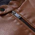 Chamarra de Cuero para Hombre Matteo Stefano Romano®