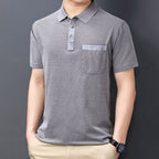 Playera Polo Cuello Polo Sport Fino Moderno para Hombre Stefano Romano®