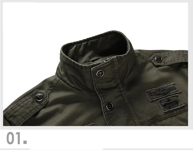 Chamarra Militar para Hombre Stefano Romano®