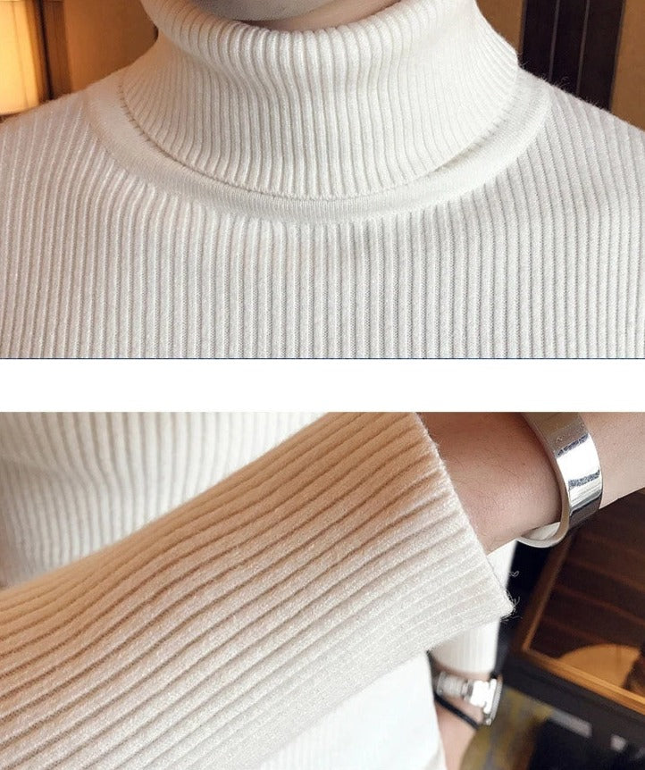 Suéter Cuello Alto Sastrería Italiana para Hombre Marco Stefano Romano®