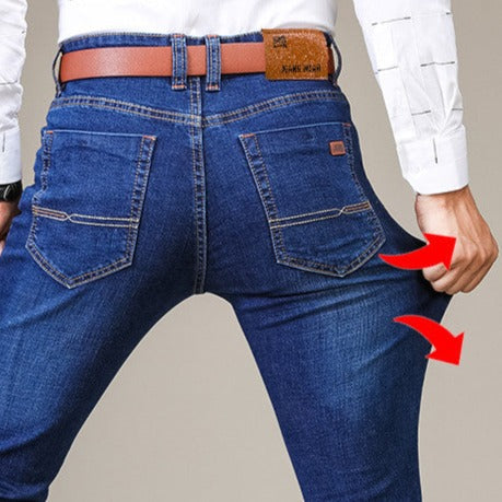 Pantalón de Mezclilla Recto para Hombre Luca Stefano Romano®