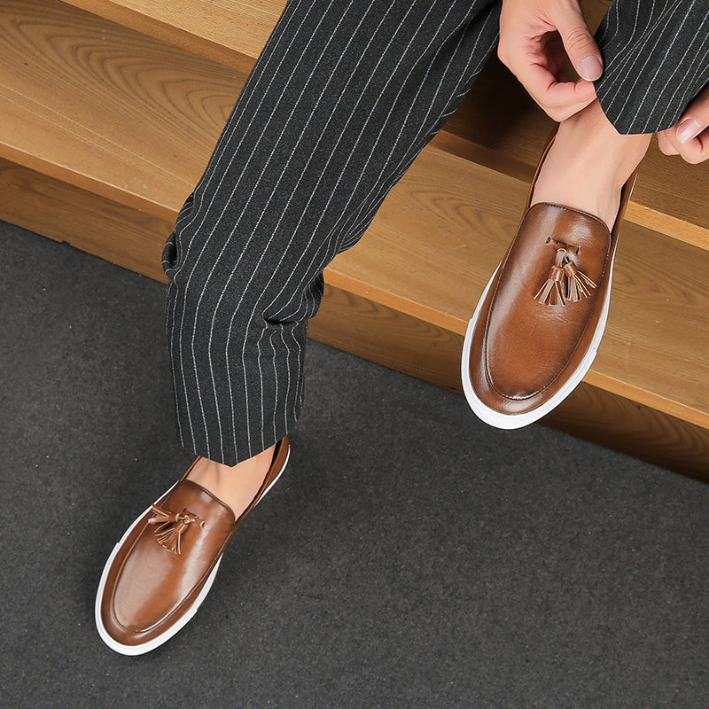 Zapato Mocasín de Cuero para Hombre Fèvre Stefano Romano®