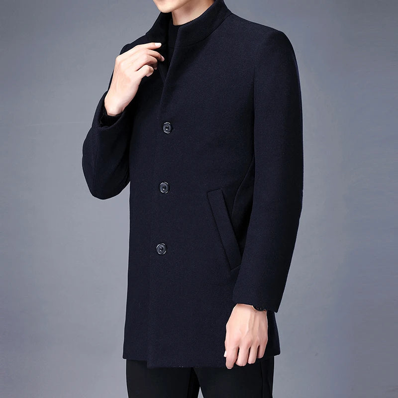 Abrigo Trench Coat para Hombre Stefano Romano®