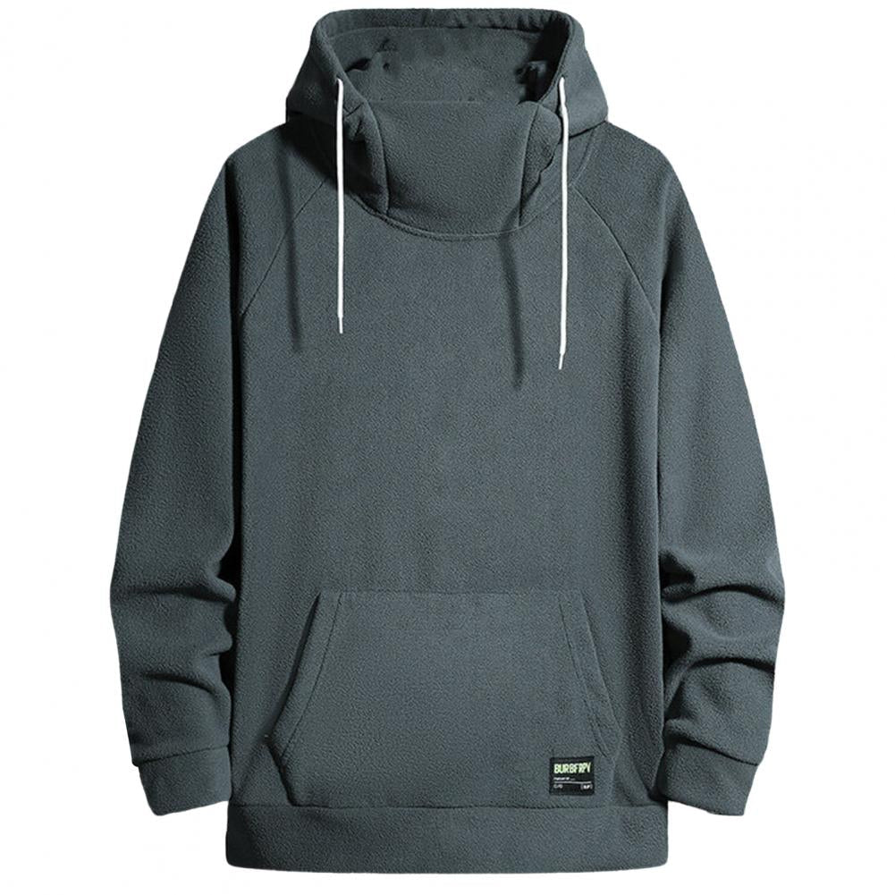 Sudadera Canguro de Cuello Alto para Hombre Stefano Romano®