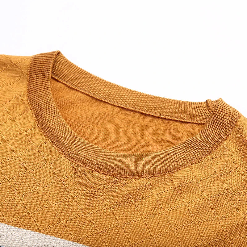 Suéter a Rayas Cuello Redondo para Hombre Marco Stefano Romano®