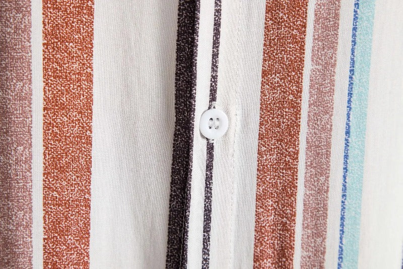 Camisa a Rayas para Hombre Icatu Stefano Romano®
