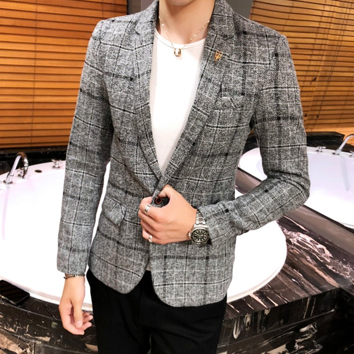 Blazer Sport Fino Moderno Algodón para Hombre Alessandro Stefano Romano®