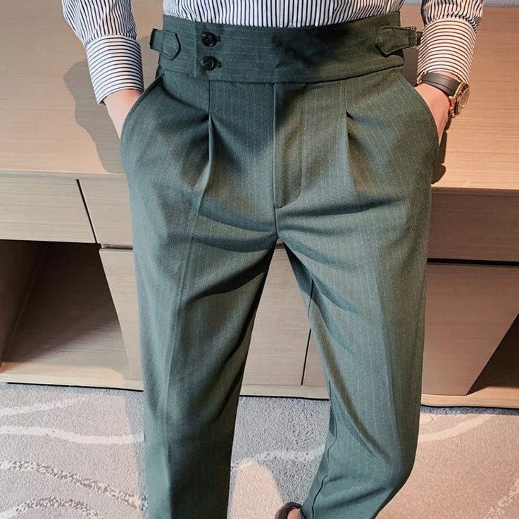 Pantalón de Vestir Slim Fit Gurkha para Hombre Antonio Stefano Romano®