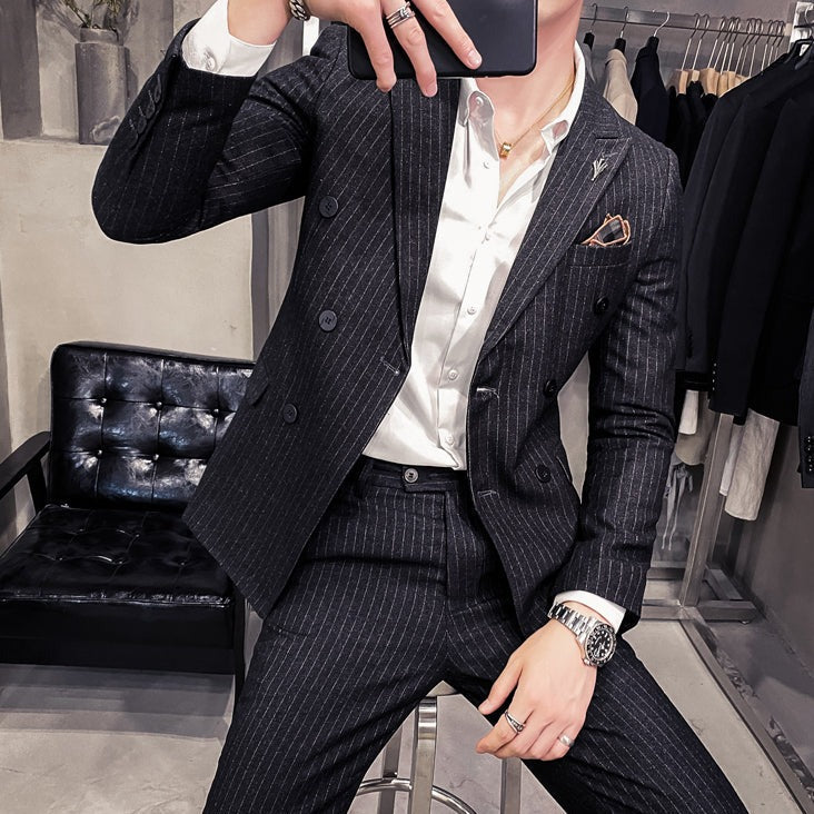 Blazer Sport Fino Moderno para Hombre de Doble Botonadura Stefano Romano®
