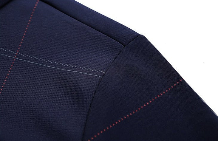 Camisa de Manga Larga Cuello Polo Poliéster para Hombre Stefano Romano®