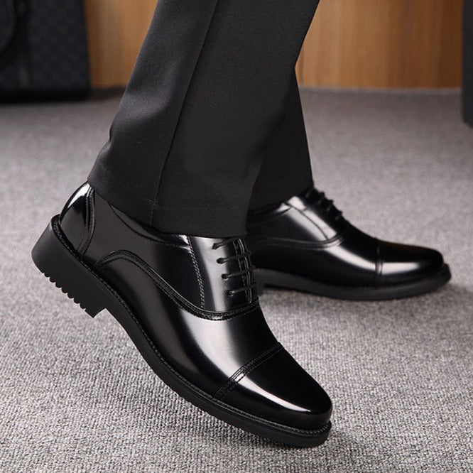 Zapato de Vestir Negro para Hombre Justine Stefano Romano®