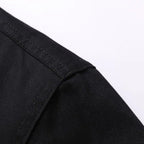 Chamarra de Mezclilla con Forro de Lana Cuello Polo para Hombre Alessandro Stefano Romano®