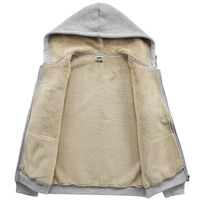 Sudadera de Lana con Capucha para Hombre Stefano Romano®
