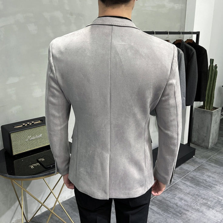 Blazer Slim Fit Británico para Hombre Stefano Romano®