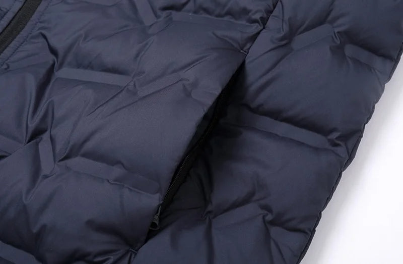 Chamarra Puffer con Capucha para Hombre Stefano Romano®