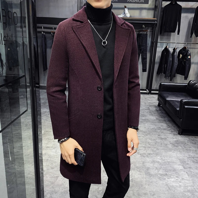Abrigo Elegante para Hombre Brigite Stefano Romano®