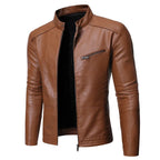 Chamarra de Cuero para Hombre Matteo Stefano Romano®