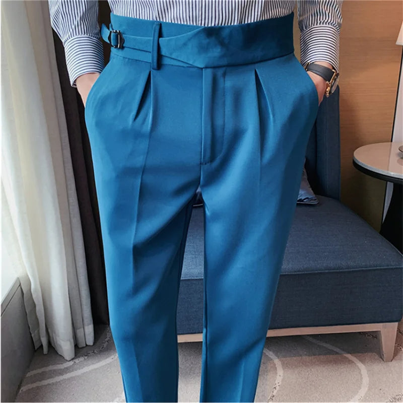 Pantalón de Vestir Slim Fit Gurkha para Hombre Giorgio Stefano Romano®