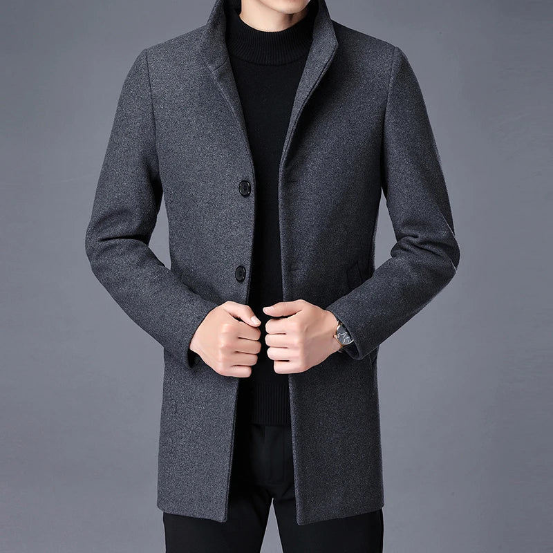 Abrigo Trench Coat para Hombre Stefano Romano®
