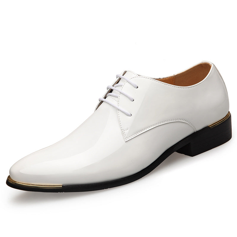 Zapato de Cuero Charolado para Hombre Luca Stefano Romano®