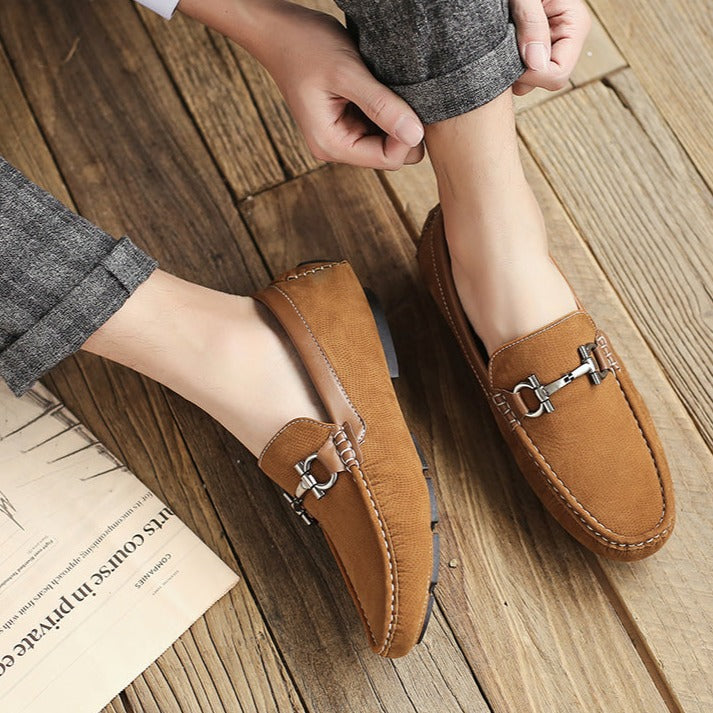 Mocasín de Gamuza para Hombre Stefano Romano®