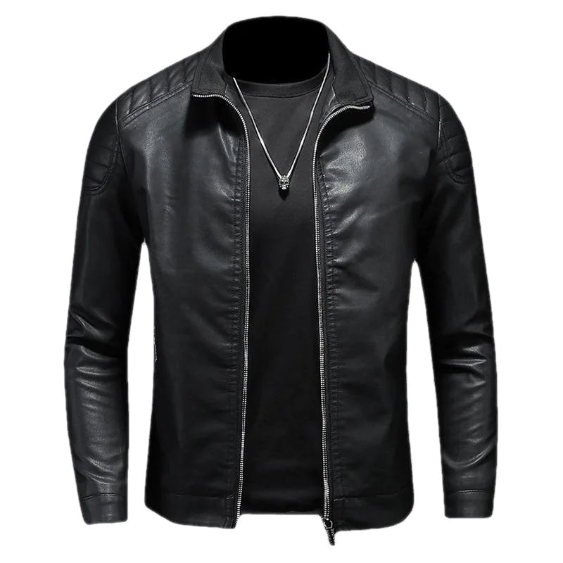 Chamarra de Cuero para Hombre Luca Stefano Romano®