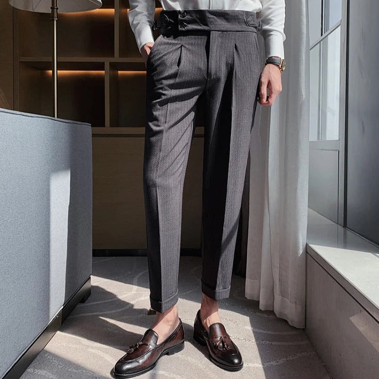 Pantalón de Vestir Slim Fit Gurkha para Hombre Antonio Stefano Romano®