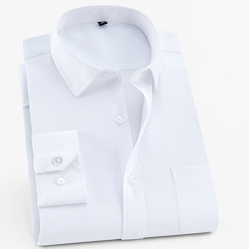 Camisa de Vestir Manga Larga para Hombre Plus Size Stefano Romano®