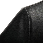 Chamarra de Cuero Diseñador Premium para Hombre Stefano Romano®