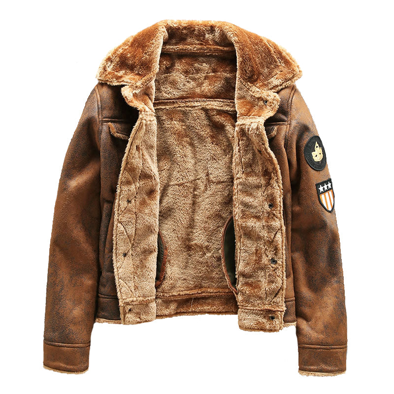 Chamarra de Cuero para Hombre Harbe Stefano Romano®