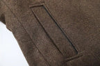 Abrigo Trench Coat de Lana para Hombre de Diseñador Stefano Romano®