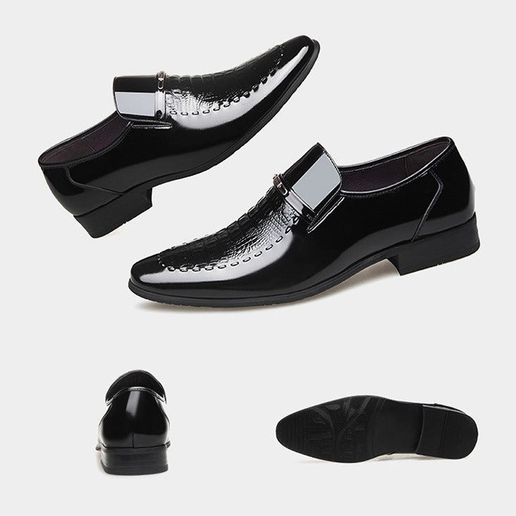 Zapato de Cuero Charolado para Hombre Marco Stefano Romano®