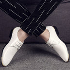 Zapato de Cuero Charolado para Hombre Luca Stefano Romano®