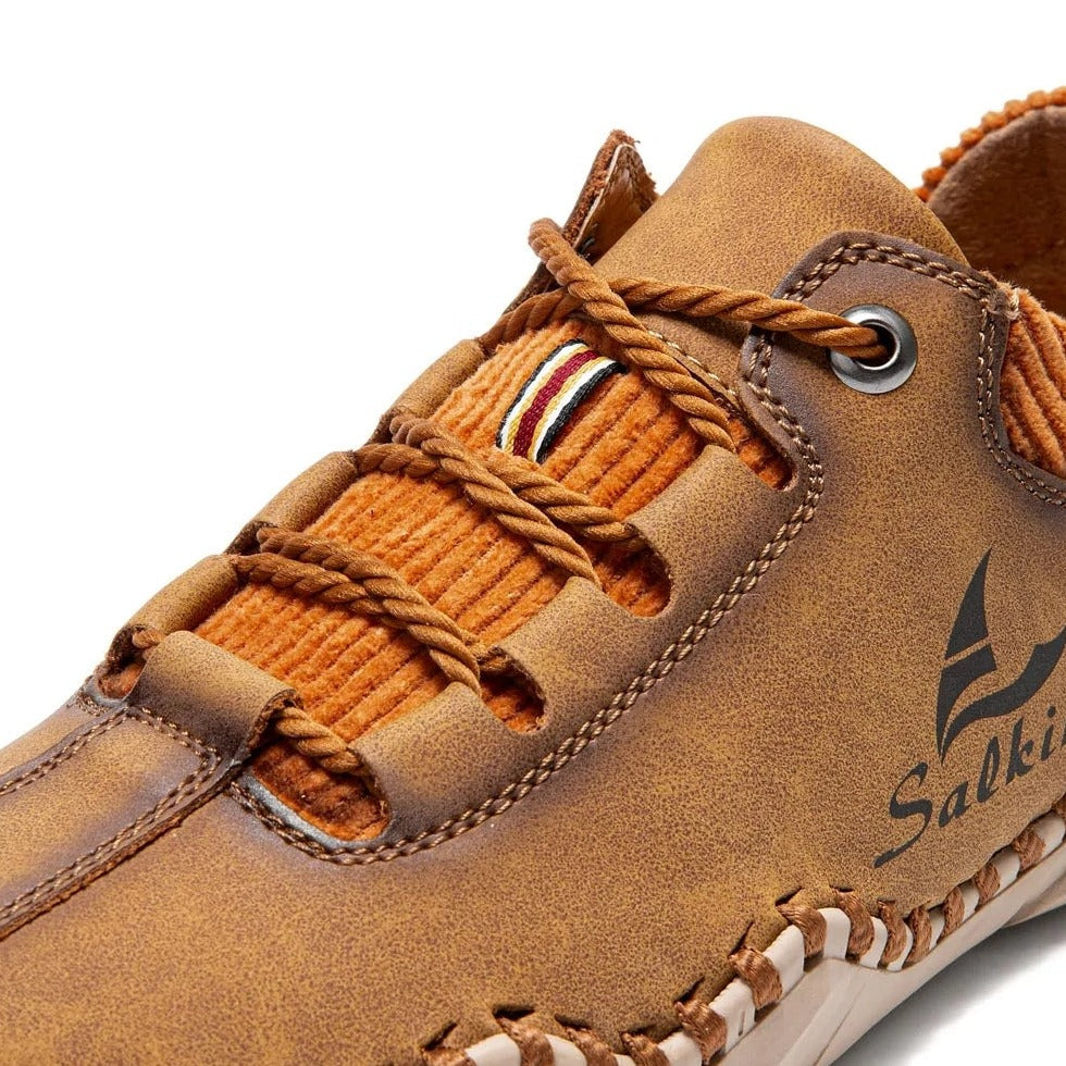 Zapatenis Casual de Cuero para Hombre Stefano Romano®