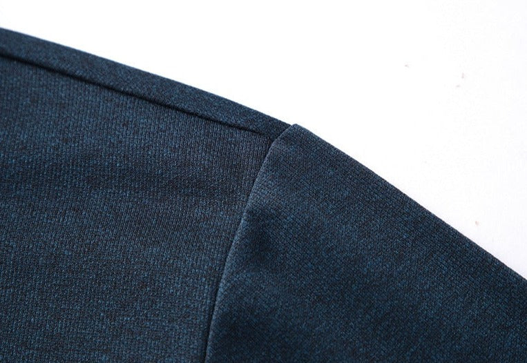 Camisa de Manga Larga Cuello Polo Algodón para Hombre Luca Stefano Romano®