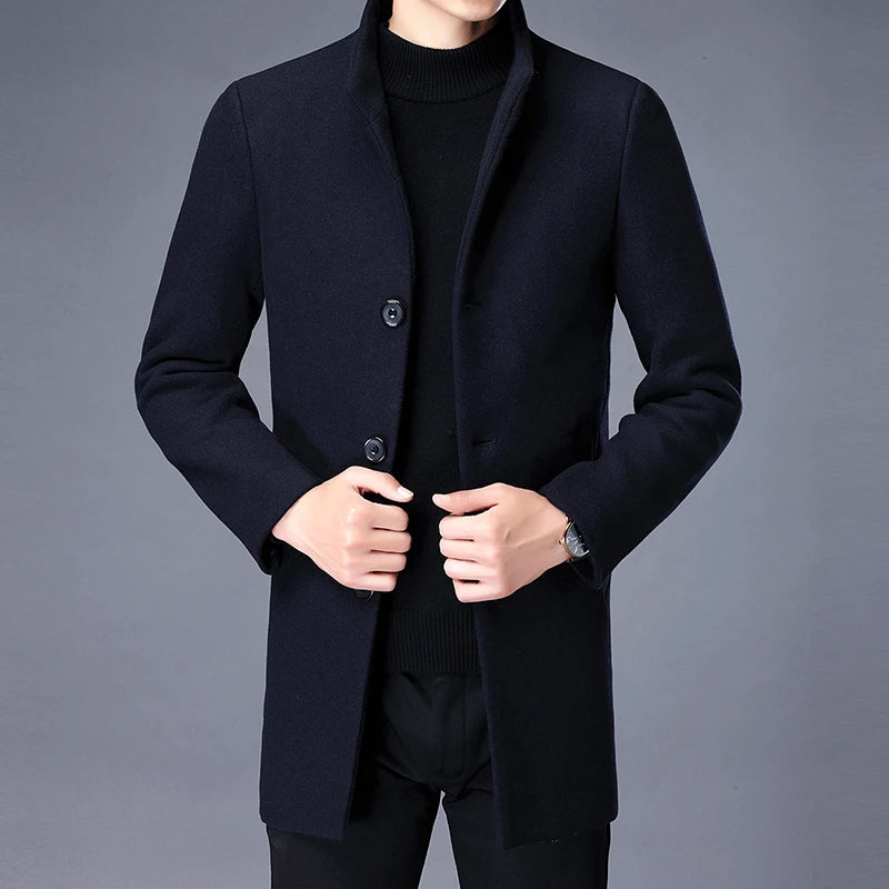 Abrigo Trench Coat para Hombre Stefano Romano®