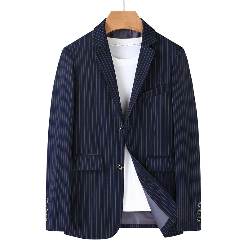 Blazer Plus Size Poliéster para Hombre Marco Stefano Romano®