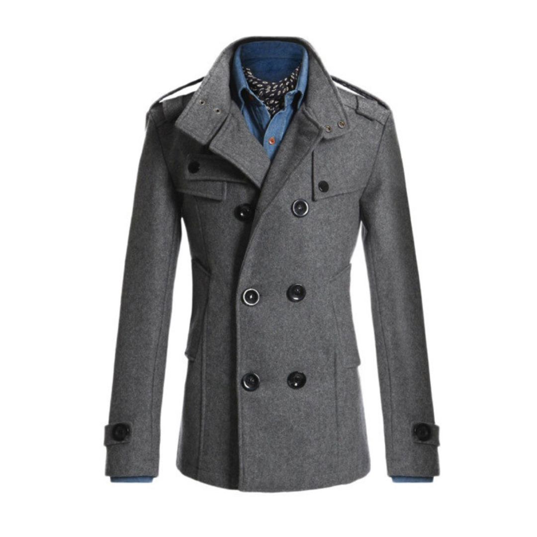 Abrigo para Hombre de Doble Botonadura Hester Stefano Romano®