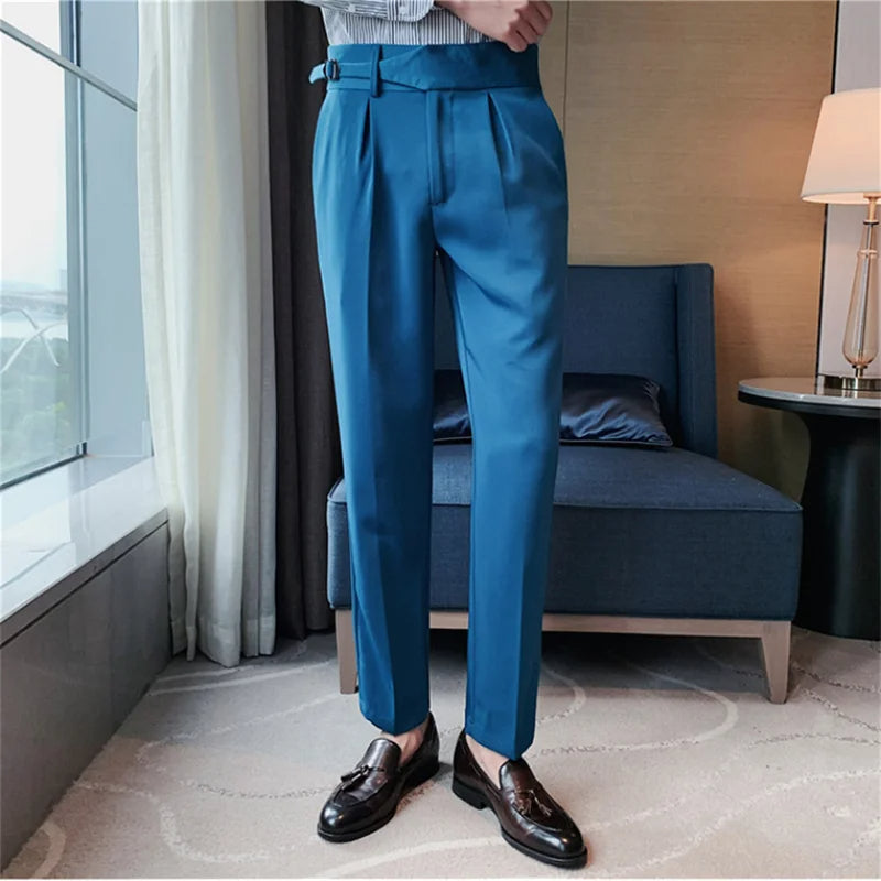 Pantalón de Vestir Slim Fit Gurkha para Hombre Giorgio Stefano Romano®