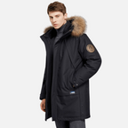 Chamarra Larga Térmica Impermeable para Hombre Stefano Romano®