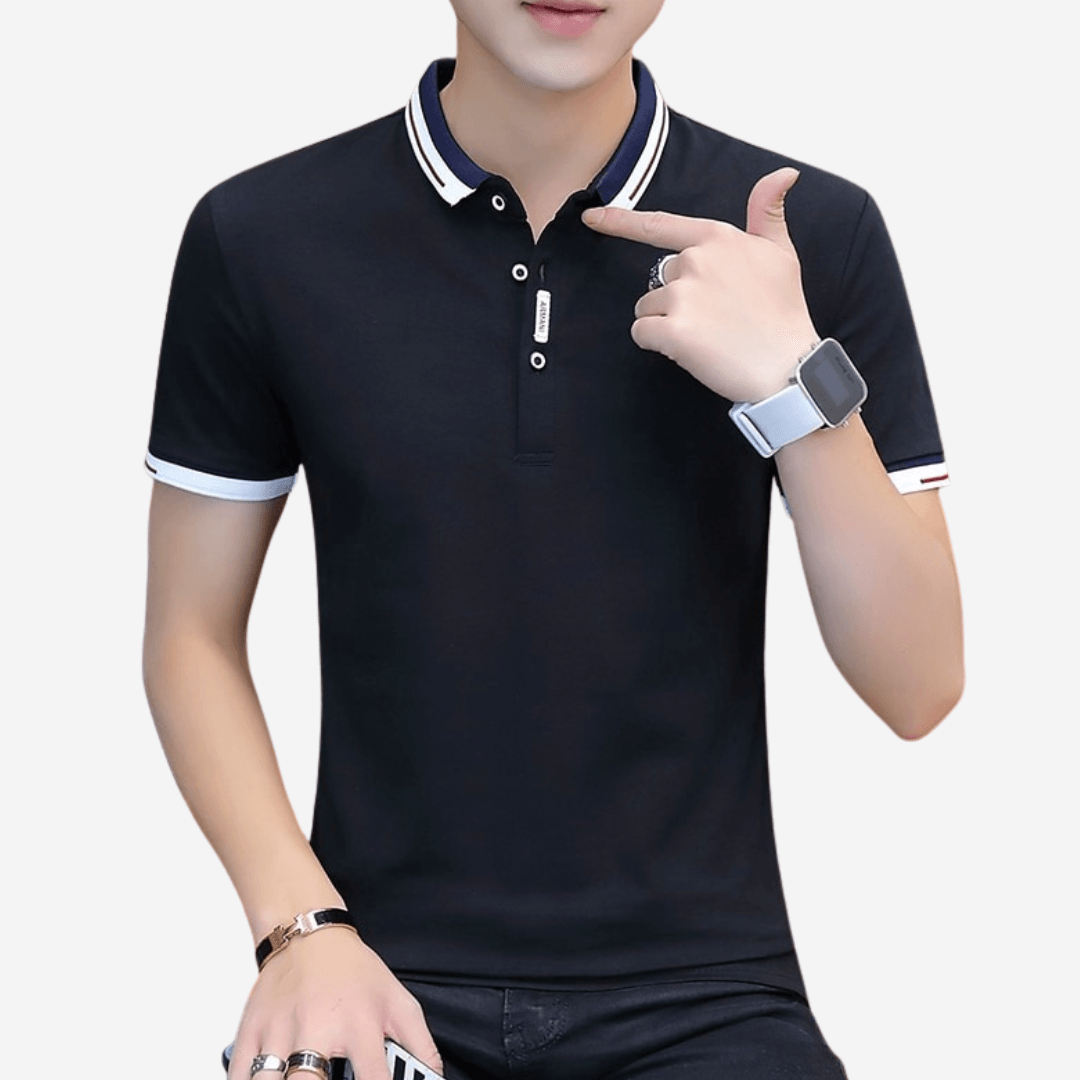 Playera Polo Casual Algodón para Hombre Stefano Romano®