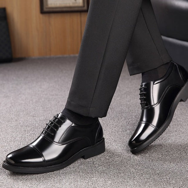 Zapato de Vestir Negro para Hombre Justine Stefano Romano®
