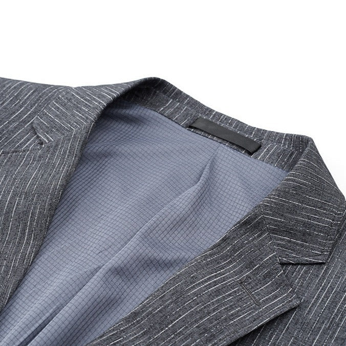 Blazer Slim Fit Poliéster para Hombre Stefano Romano®