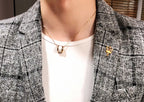 Blazer Sport Fino Moderno Algodón para Hombre Alessandro Stefano Romano®