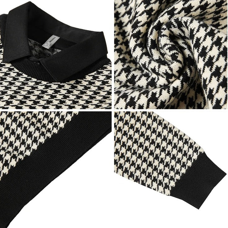 Suéter Cuello Polo Sastrería Italiana para Hombre Stefano Romano®