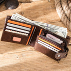 Cartera para Hombre de Cuero Genuino Stefano Romano®