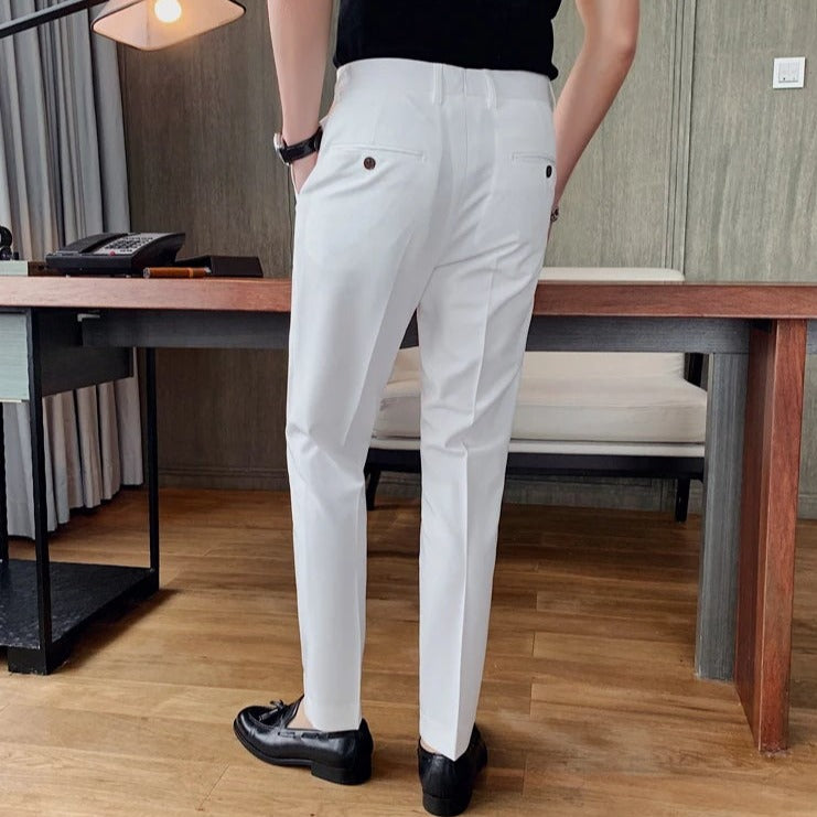 Pantalón de Vestir Slim Fit Gurkha para Hombre Luca Stefano Romano®