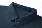 Camisa de Manga Larga Cuello Polo Algodón para Hombre Luca Stefano Romano®