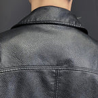 Chamarra de Cuero para Hombre Leonardo Stefano Romano®