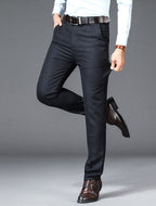 Pantalón de Vestir Recto para Hombre Alessandro Stefano Romano®